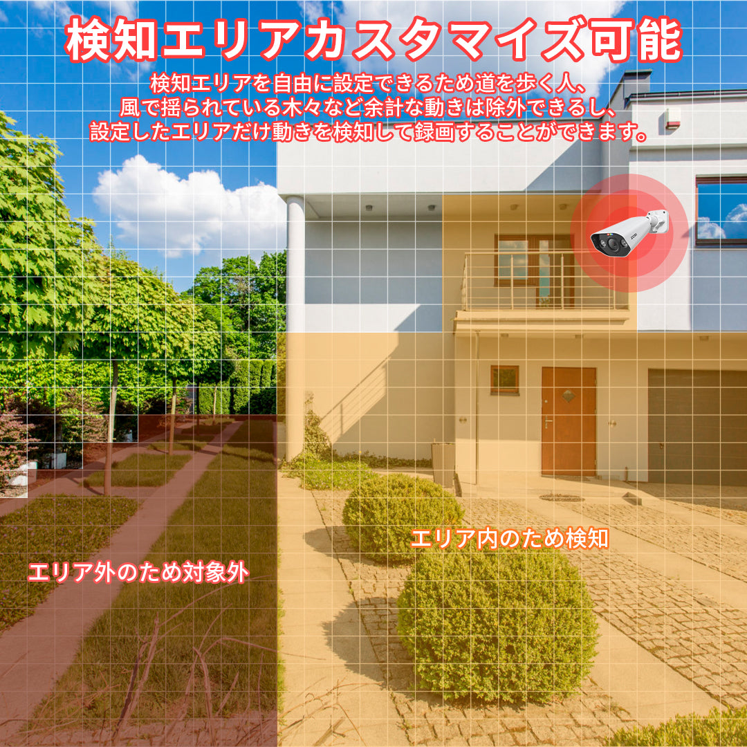 ZOSI 800万画素 poe防犯カメラ16台セット poe防犯カメラ poe給電カメラ