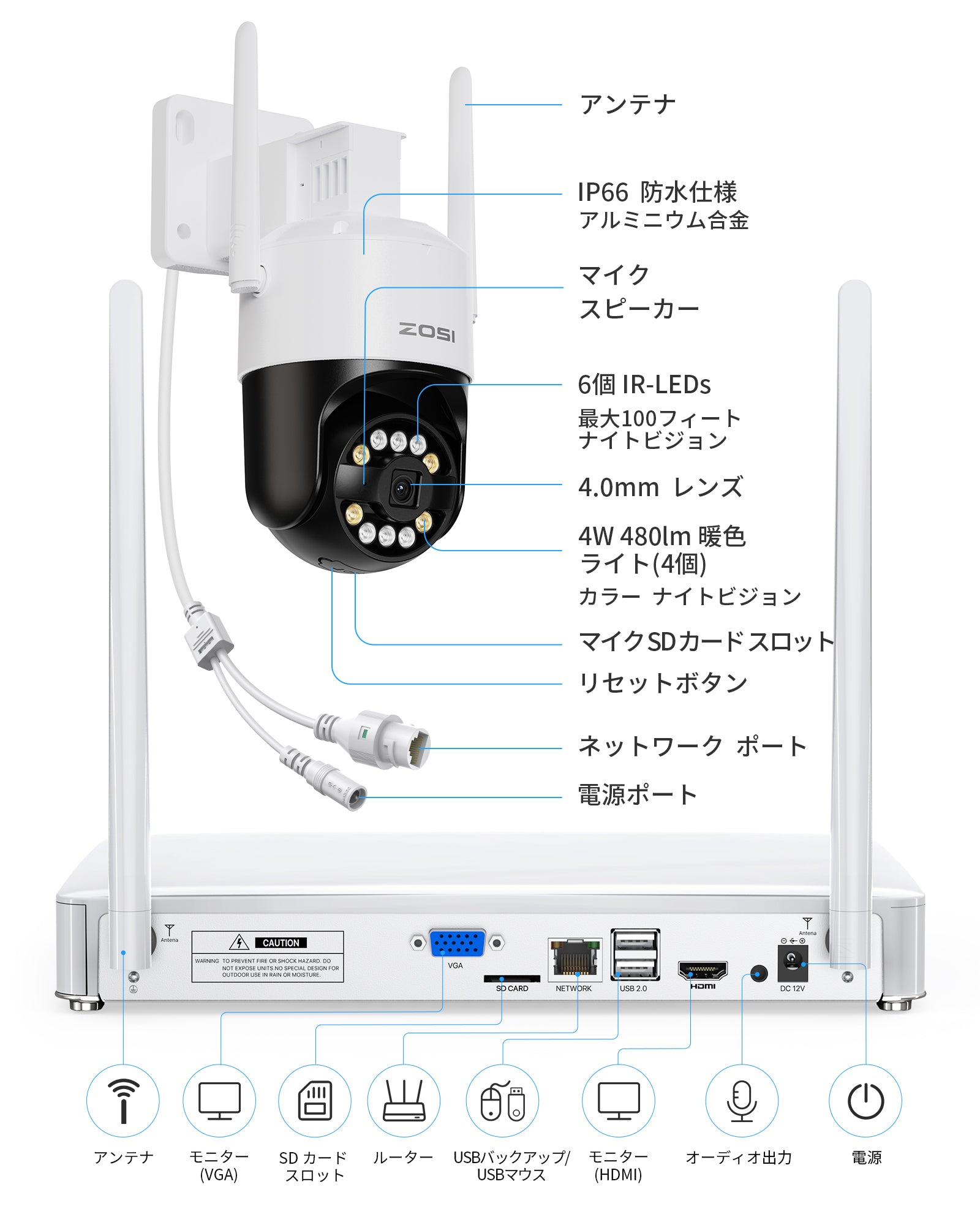 WiFi対応防犯カメラ HXseries HX08 61ZkNpn1cHL._UF1000,1000_QL80_.jpg