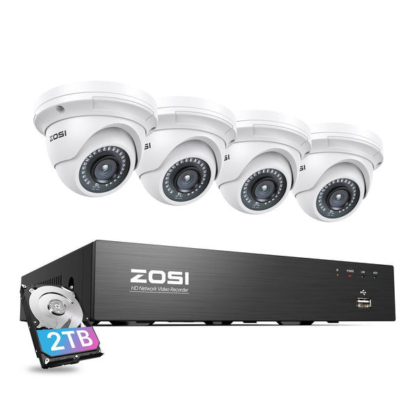 【翌日配送】C429 PoE 500 万画素 屋外カメラ