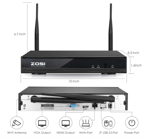 ZR08JP ワイヤレスレコーダー　1TB